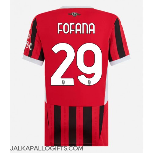 AC Milan Youssouf Fofana #29 Kotipaita Naiset 2024-25 Lyhythihainen